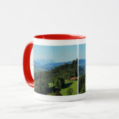 Tasse Alpenpanorama mit Säntis (Vorderseite Links)