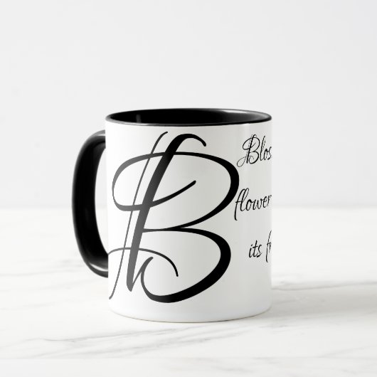 Tasse Alphabets (Vorderseite Links)