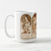 TASSE: ALPHONS MARIA MUCHA : DIE SAISONEN KAFFEETASSE (Links)