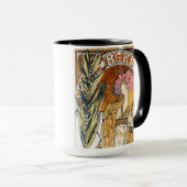 Tasse Alphonse Mucha Gismonda (VorderseiteRechts)