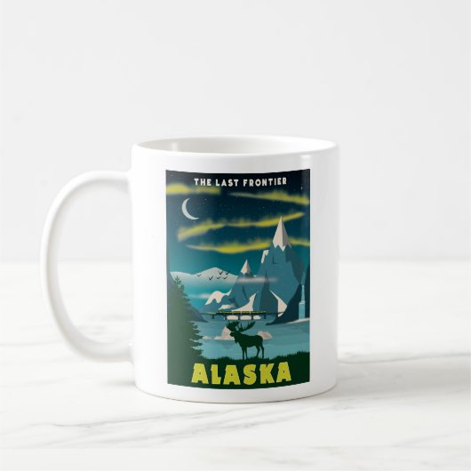 Tasse Alska Coffee - Größe 11oz (Links)