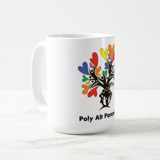 Tasse Alternative Polyamory Parent (Vorderseite Links)