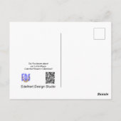 Tasse am Geburtstag Postkarte (Rückseite)