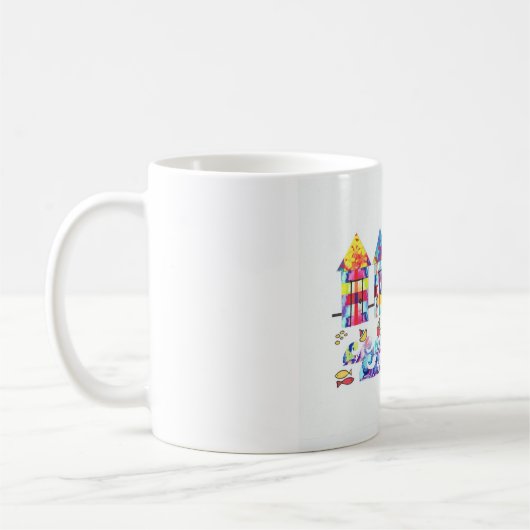 Tasse am Meer (Links)