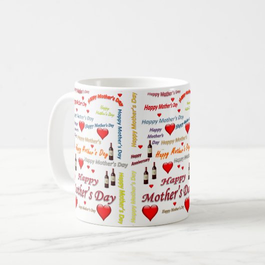 Tasse am Muttertag (Vorderseite Links)