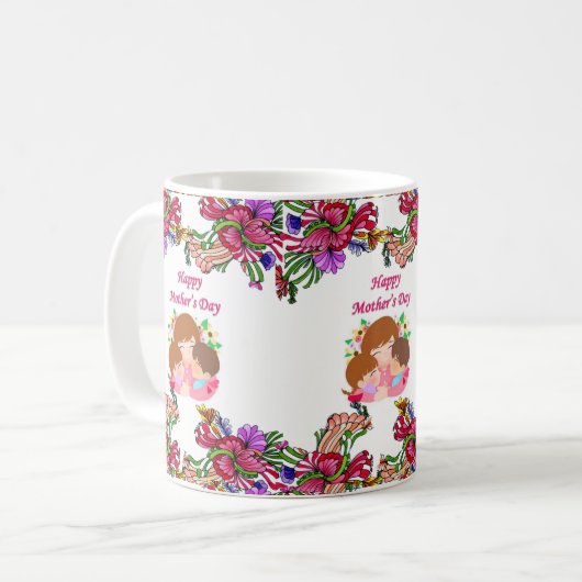 Tasse am Muttertag (Vorderseite Links)