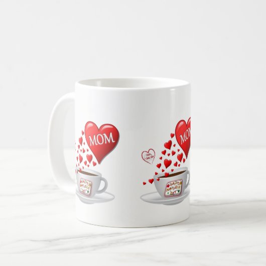 Tasse am Muttertag (Vorderseite Links)