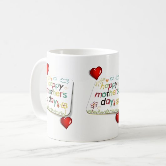 Tasse am Muttertag (Vorderseite Links)