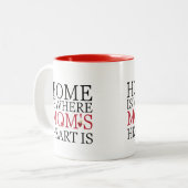 Tasse am Muttertag (Vorderseite Links)