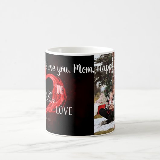 Tasse am Muttertag mit Foto (Mittel)