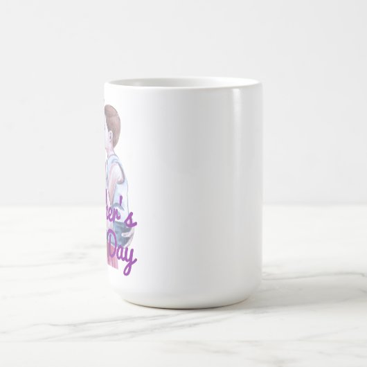 Tasse am Muttertag, Mutter und Sohn (Mittel)