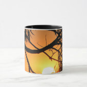 Tasse am Sonnenuntergang (Zentrum)