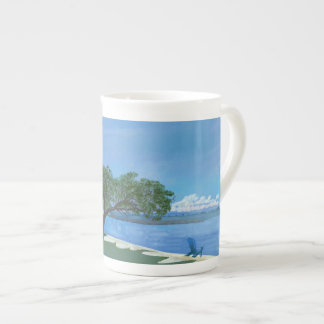 Tasse am Strand