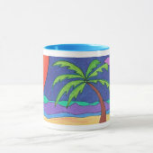 Tasse am Strand (Zentrum)