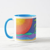 Tasse am Strand (Links)