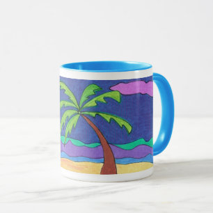 Tasse am Strand