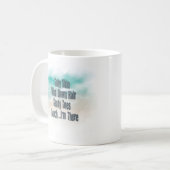 Tasse am Strand (Vorderseite Links)