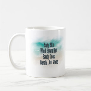 Tasse am Strand