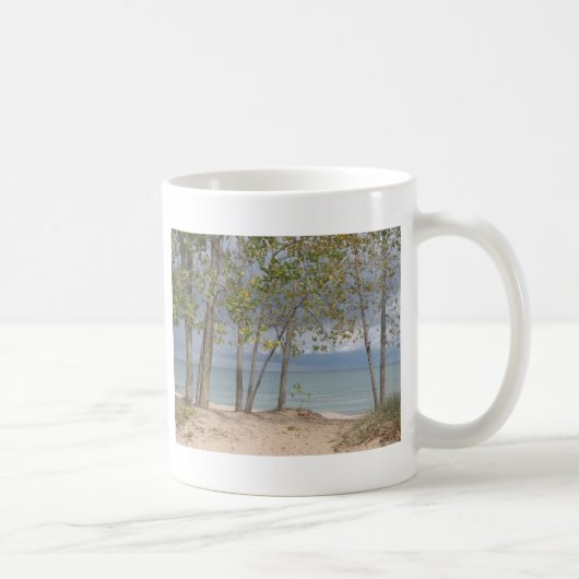 Tasse am Strand (Rechts)