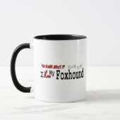 Tasse American Foxhound (I-Liebe) (Links)