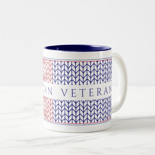 Tasse "AMERICAN VETERAN" (VorderseiteRechts)