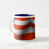 Tasse - amerikanische Flagge (Vorderseite Links)