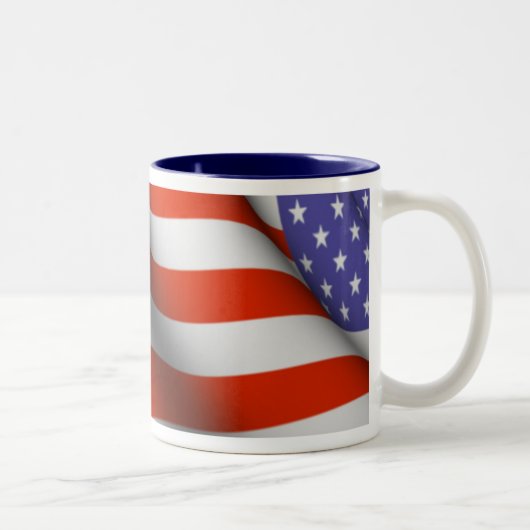 Tasse - amerikanische Flagge (Rechts)