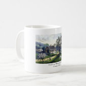 Tasse: Amerikanisches Gehöft: Frühling Kaffeetasse (Vorderseite Links)