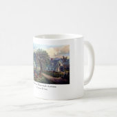 Tasse - amerikanisches Gehöft: Herbst (VorderseiteRechts)