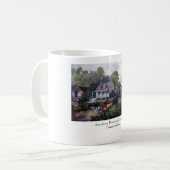 Tasse - amerikanisches Gehöft: Sommer (Vorderseite Links)