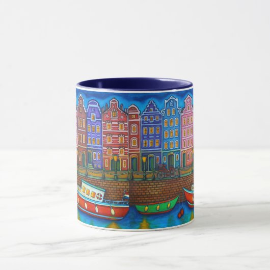 Tasse Amsterdam von Lisa Lorenz (Zentrum)