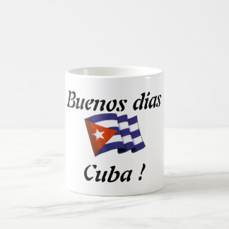 Tasse an Kaffee „Buenos dias Cuba "