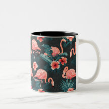 Tasse an zwei Farben, 325 ml rosa Flamingo