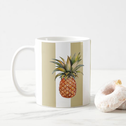 Tasse - Ananas (Mit Donut)