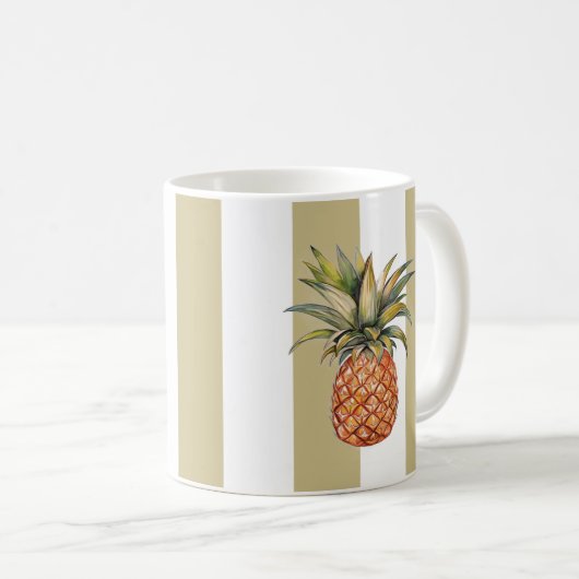 Tasse - Ananas (VorderseiteRechts)