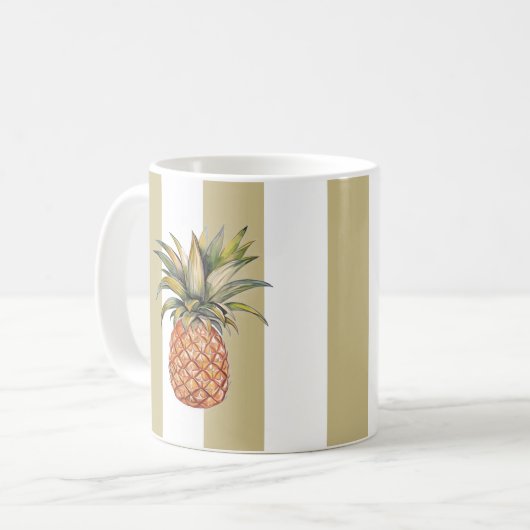 Tasse - Ananas (Vorderseite Links)