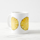 Tasse - Ananas-Schnitt (Vorderseite Links)
