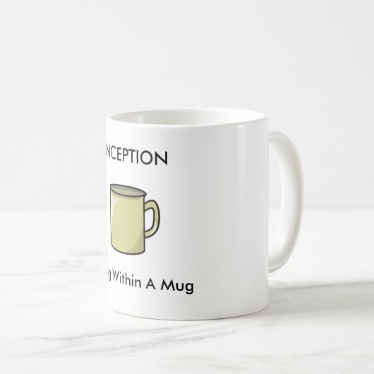 Tasse, ANFANG, eine Tasse innerhalb einer Tasse (VorderseiteRechts)