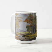 Tasse Ann Hayes Painting Forest Stream (Vorderseite Links)