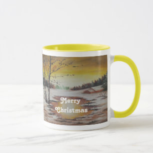Tasse Ann Hayes Painting Winterszene