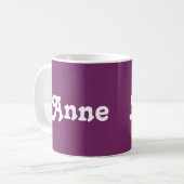 Tasse Anne (Vorderseite Links)