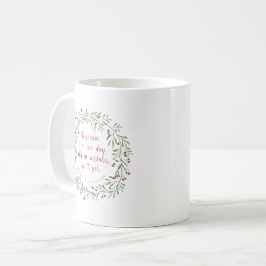 Tasse - Anne des grünen Giebel-Zitats (Vorderseite Links)