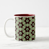 Tasse Anpassbar Stil und Design Tan Black Red (Links)
