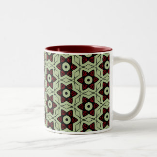 Tasse Anpassbar Stil und Design Tan Black Red