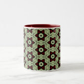 Tasse Anpassbar Stil und Design Tan Black Red (Mittel)