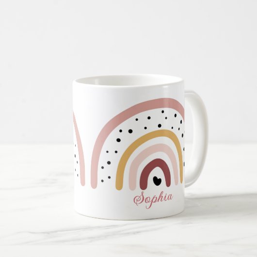 Tasse anpassen - Regenbogenlachs (VorderseiteRechts)