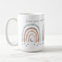 Tasse anpassen - Regenbogenmondstars