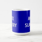 Tasse Anti Slavery Blue (Mittel)