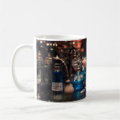 Tasse - antike Parfüm-Flaschen (Links)