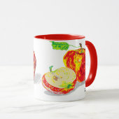 Tasse/Äpfel Tasse (VorderseiteRechts)